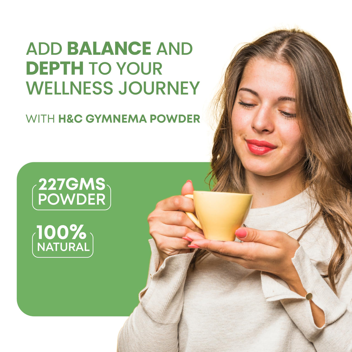 H&C Poudre de Feuilles de Gymnema 250g en contexte de cuisine