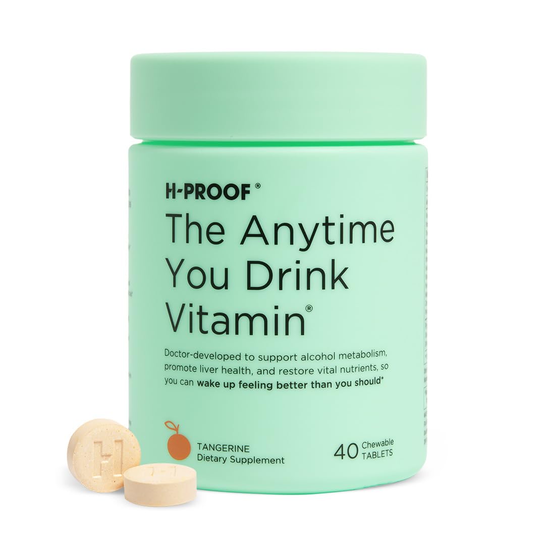 H-PROOF Anytime You Drink 40 comprimés boîte vue de face