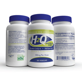 H2Q CoQ-10 avec un fond naturel