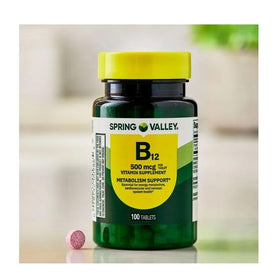 H4U Complément Alimentaire Vitamine B12 500 mcg prise quotidienne