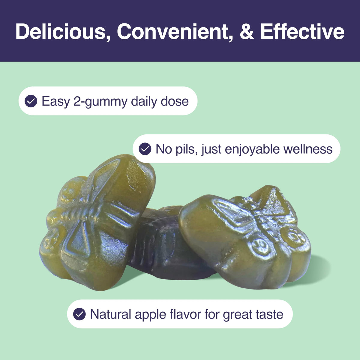 Habit + Habitat Gummy Thyroid Plus 200g gummie dans une main