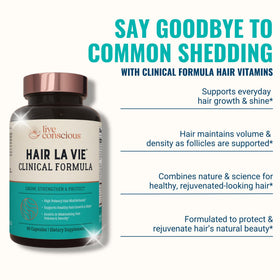 Hair La Vie Compléments Alimentaires Cheveux 90 gélules côté