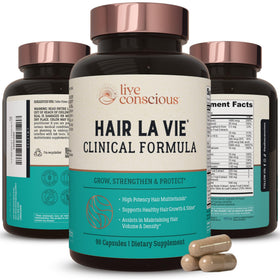 Hair La Vie Compléments Alimentaires Cheveux 90 gélules vue de face