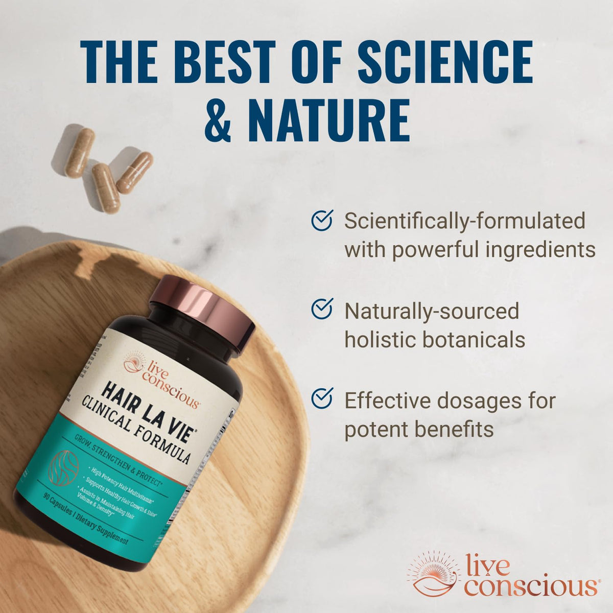Hair La Vie Compléments Alimentaires Cheveux Biotine style de vie actif
