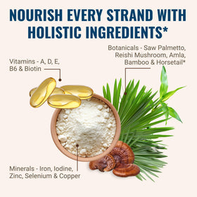 Hair La Vie Compléments Alimentaires Cheveux gélules avec des ingrédients naturels