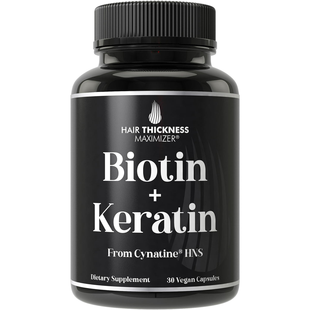 Hair Thickness Maximizer Complément Alimentaire Biotine 10000mcg vue avant