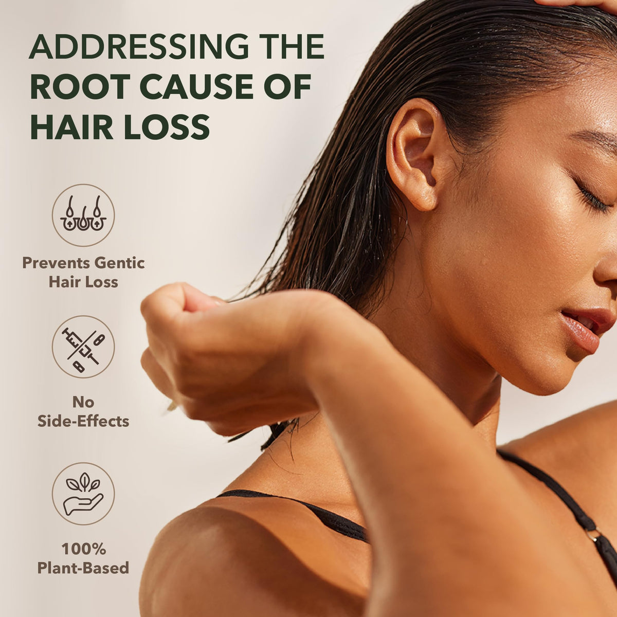 HairSmart DHT Blocker capsules ouvertes sur une table