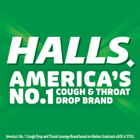 HALLS Bonbons au Citron Assortis, format de poche pratique