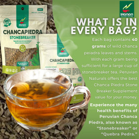 Hanan Chanca Piedra Thé Herbal 120g échantillon de feuilles