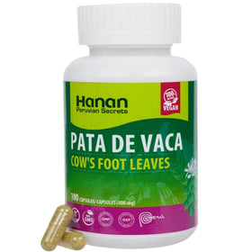 Hanan Pata de Vaca 100 capsules, vue de face de l'emballage