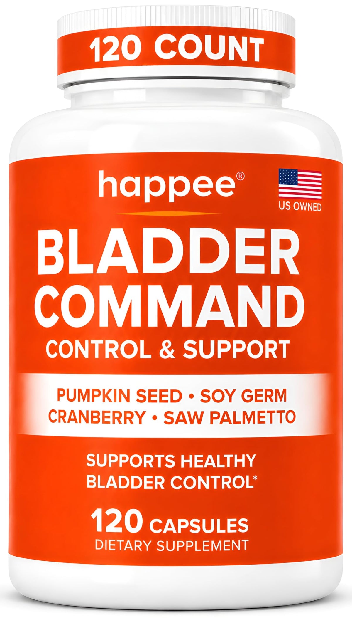 Happee Complément Alimentaire Contrôle Urinaire 1 220 mg - vue avant