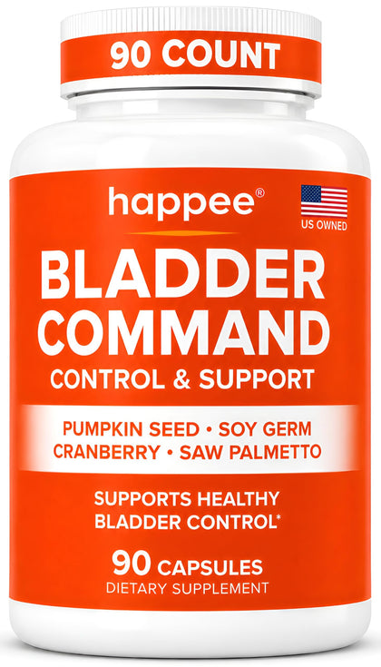 Happee Complément Alimentaire Contrôle Vésical 1220mg vue de face