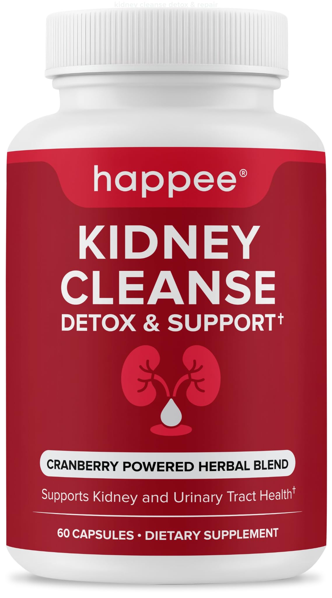 Happee Complément Alimentaire Détox pour Reins, boîte vue de face