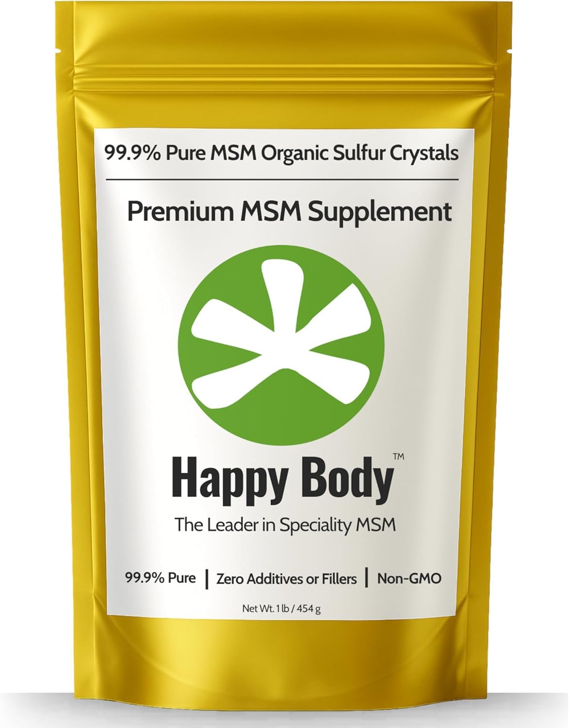 HAPPY BODY Cristaux de Soufre Biologique 467g vue avant