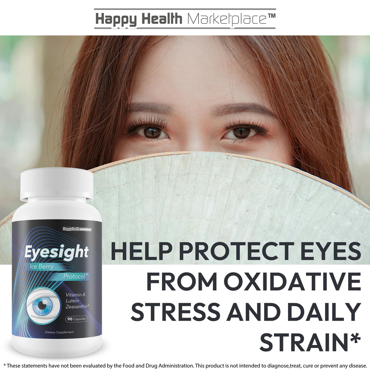 Happy Health Eyesight Ice Berry Protocol, vue latérale