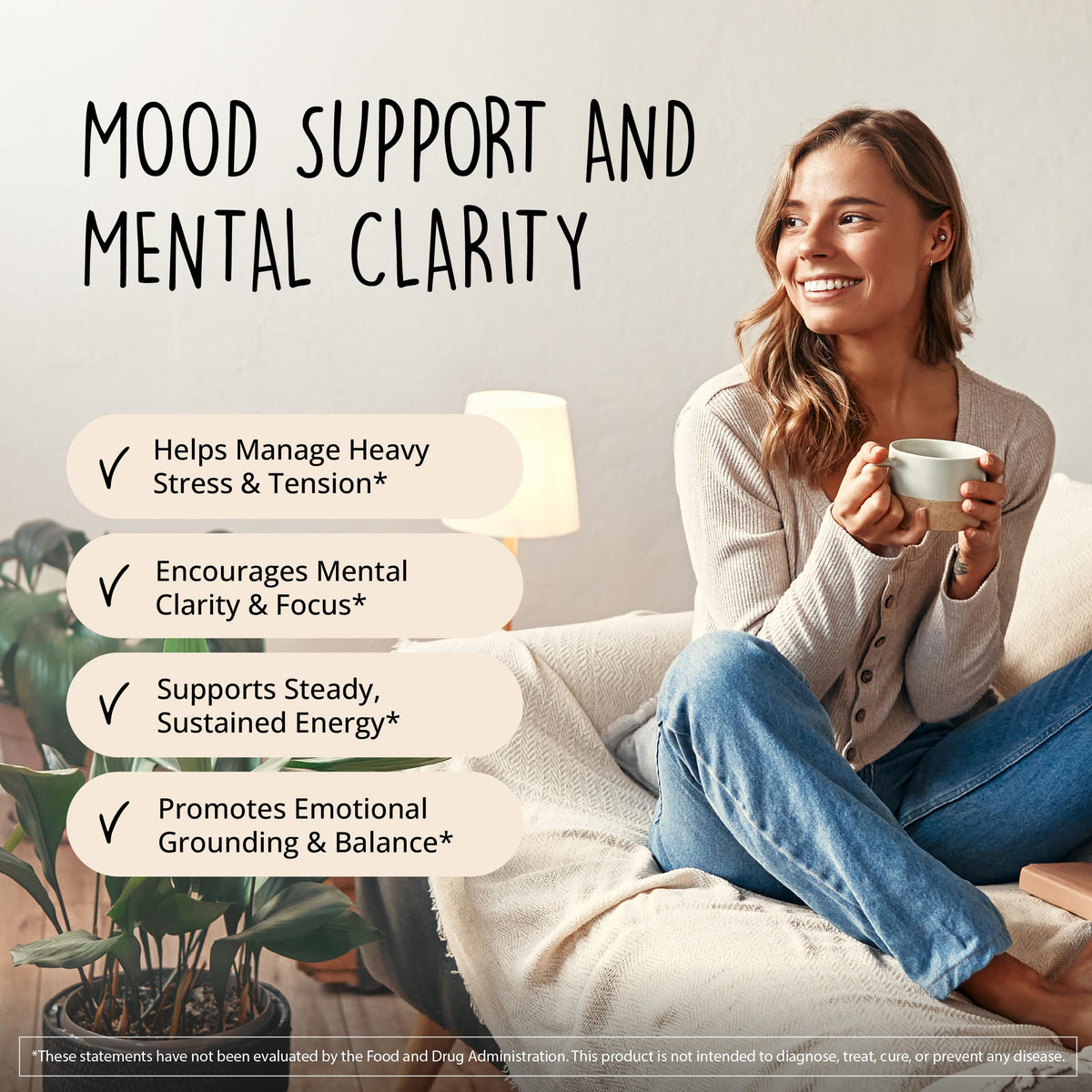 Happy Healthy Hippie Joy-Filled 120 Capsules packaging