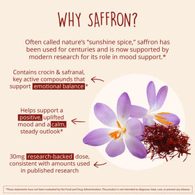 Happy Healthy Hippie Joy-Filled with Saffron 30mg capsules packaging