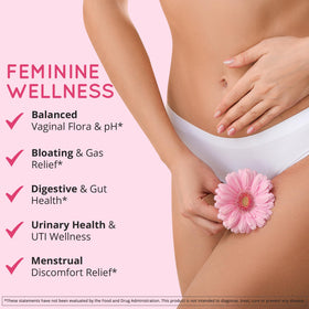 Happy Healthy Hippie Probiotique Vaginal 60 capsules avec plantes