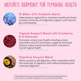 Happy Healthy Hippie Probiotique Vaginal 60 capsules emballage