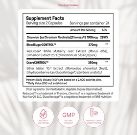 Happy Mammoth Complément Alimentaire Contrôle des Envies - Présentation des capsules avec un verre d'eau