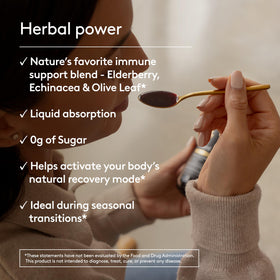 Harker Herbals Sirop Bien-Être 200 ml dans un environnement naturel