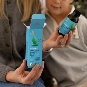 Harker Herbals Sirop de Soutien Respiratoire Enfant 150 ml en gros plan