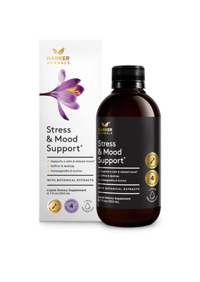 Harker Herbals Sirop de Stress et d'Humeur 200 ml vue avant
