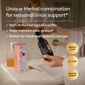 Harker Herbals Sirop Sinus Ease 200 ml avec cuillère doseuse