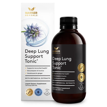 Harker Herbals tonic soutien respiratoire 230 ml vue avant