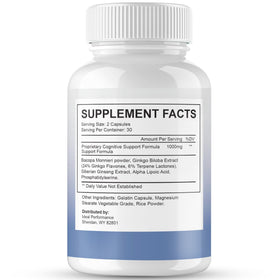 Harmobrain Capsules d'IDEAL PERFORMANCE, vue de côté avec étiquette visible