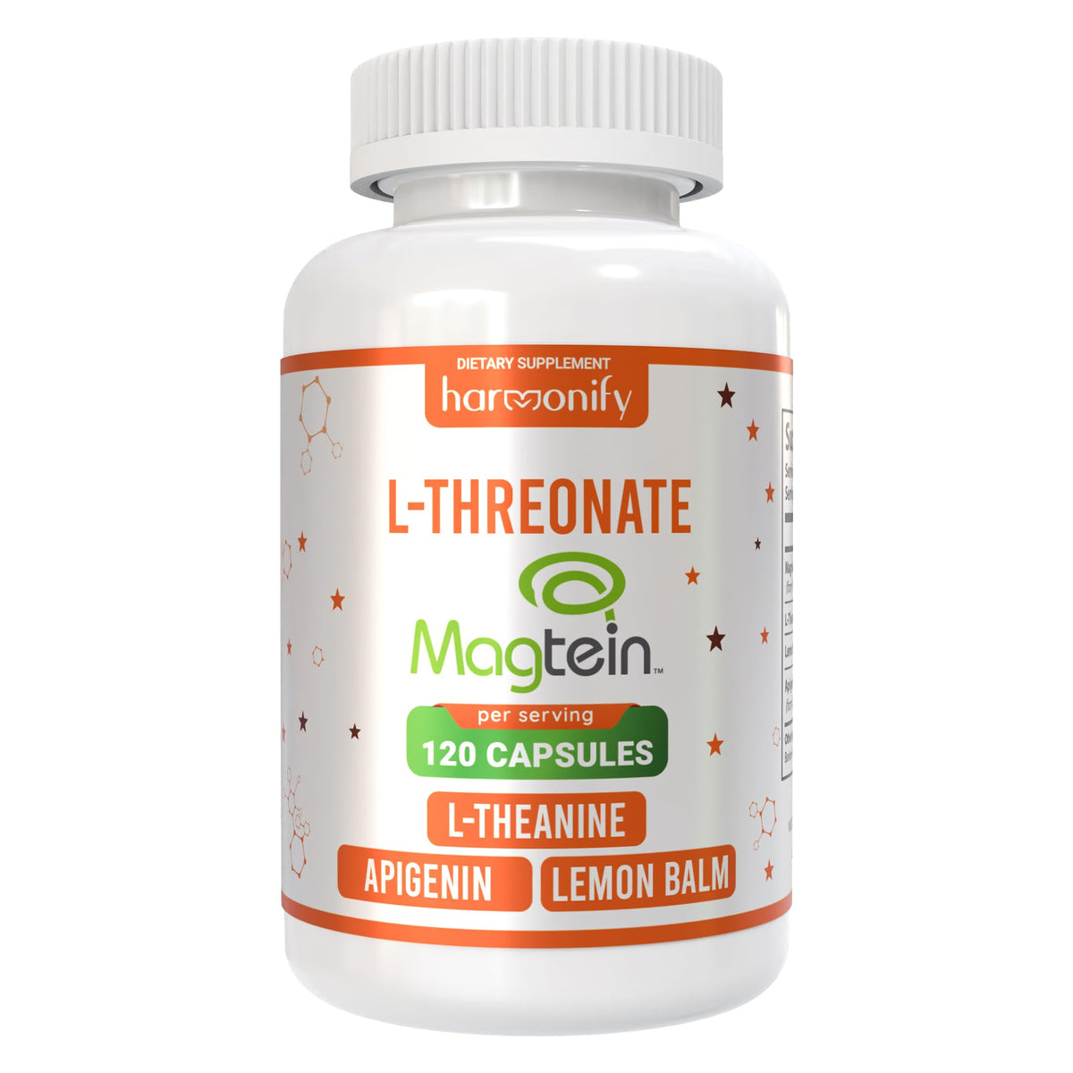 HARMONIFY Magnésium L-Thréonate 120 capsules vue avant
