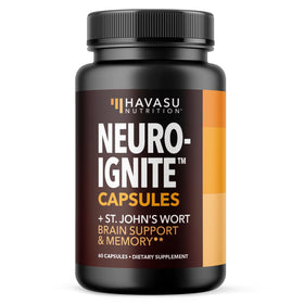 HAVASU NUTRITION NeuroIGNITE complément nootropique 60 gélules, vue de face