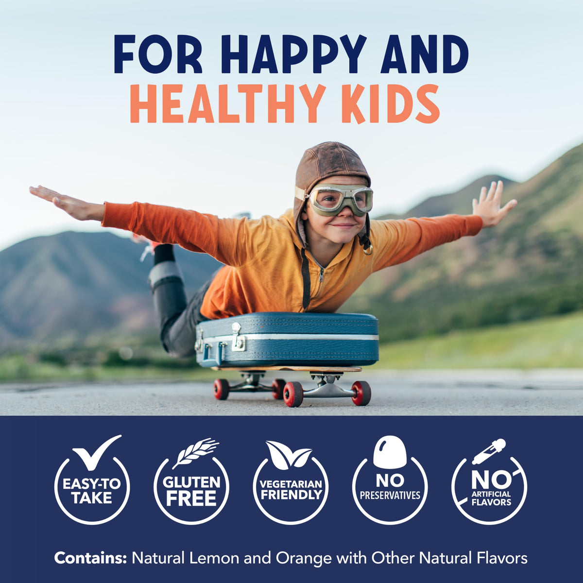 HAVASU NUTRITION Omega Gummies pour Enfants 60ct en gros plan