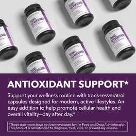 HAVASU NUTRITION Resveratrol 500mg 120 Capsules - Ingredients