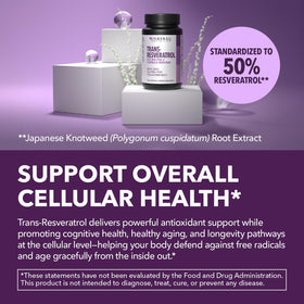 HAVASU NUTRITION Resveratrol 500mg 120 Capsules - Packaging