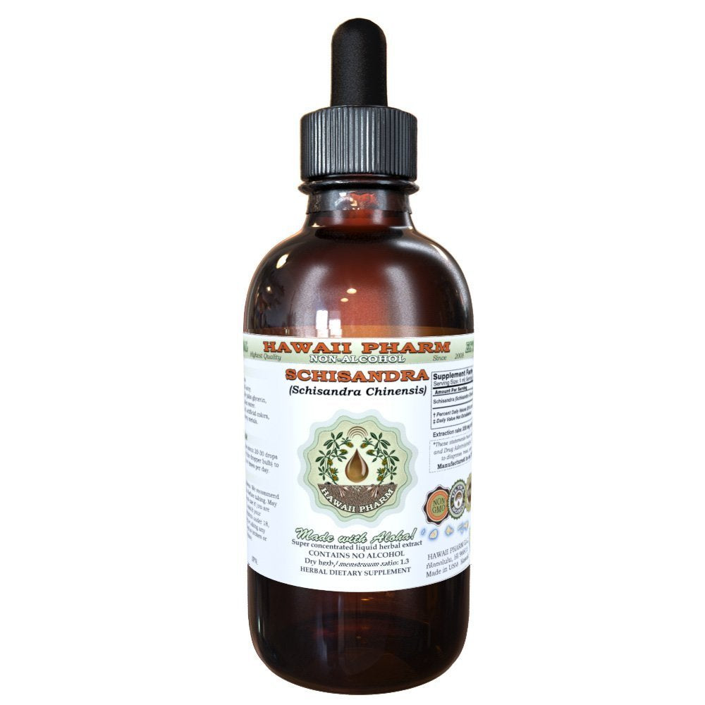 Hawaii Pharm Schisandra Glycerite Naturel 2 fl.oz vue avant