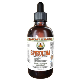 Hawaii Pharm Spirulina extrait liquide sans alcool 60 ml vue de face
