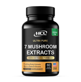 HCL HERBAL CODE LABS Champignons Capsules 2000 mg vue de face