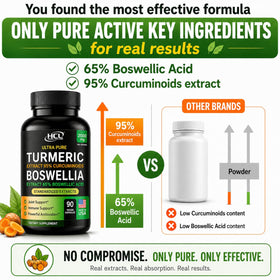 HCL HERBAL CODE LABS Complément Curcuma Boswellia 2000 mg - vue d'ensemble du produit