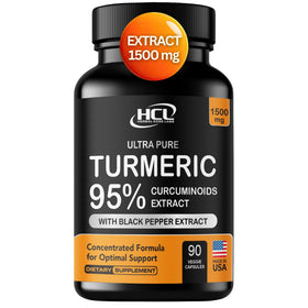 HCL HERBAL CODE LABS Extrait de Curcuma Curcumin 1500mg vue avant