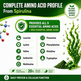HCL HERBAL CODE LABS Spiruline en gélules 3000 mg aspect des gélules