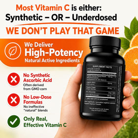 HCL HERBAL CODE LABS Vitamine C Naturelle Bio 118g contenant ouvert