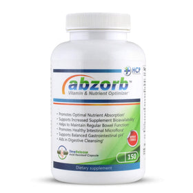 HCP Formulas Abzorb complément alimentaire 150 capsules vue de face