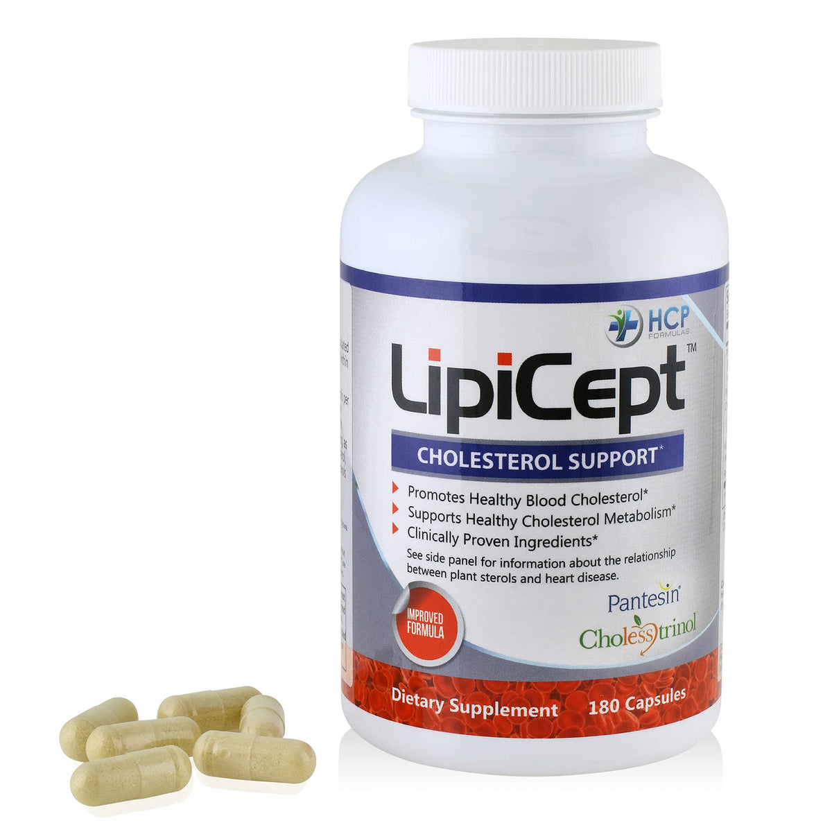 HCP Formulas LipiCept capsules avec des ingrédients naturels