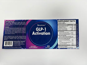 Heafetine GLP-1 Activation comprimés en vue rapprochée