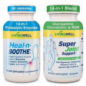 HEAL-N-SOOTHE bundle avec 180 capsules pour articulations