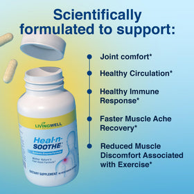 HEAL-N-SOOTHE Bundle contenant Collagène et Soutien Articulaire