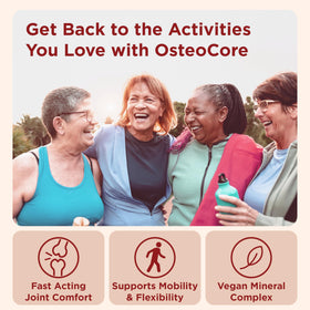 Heale OsteoCore comprimés avec étiquette et ingrédients