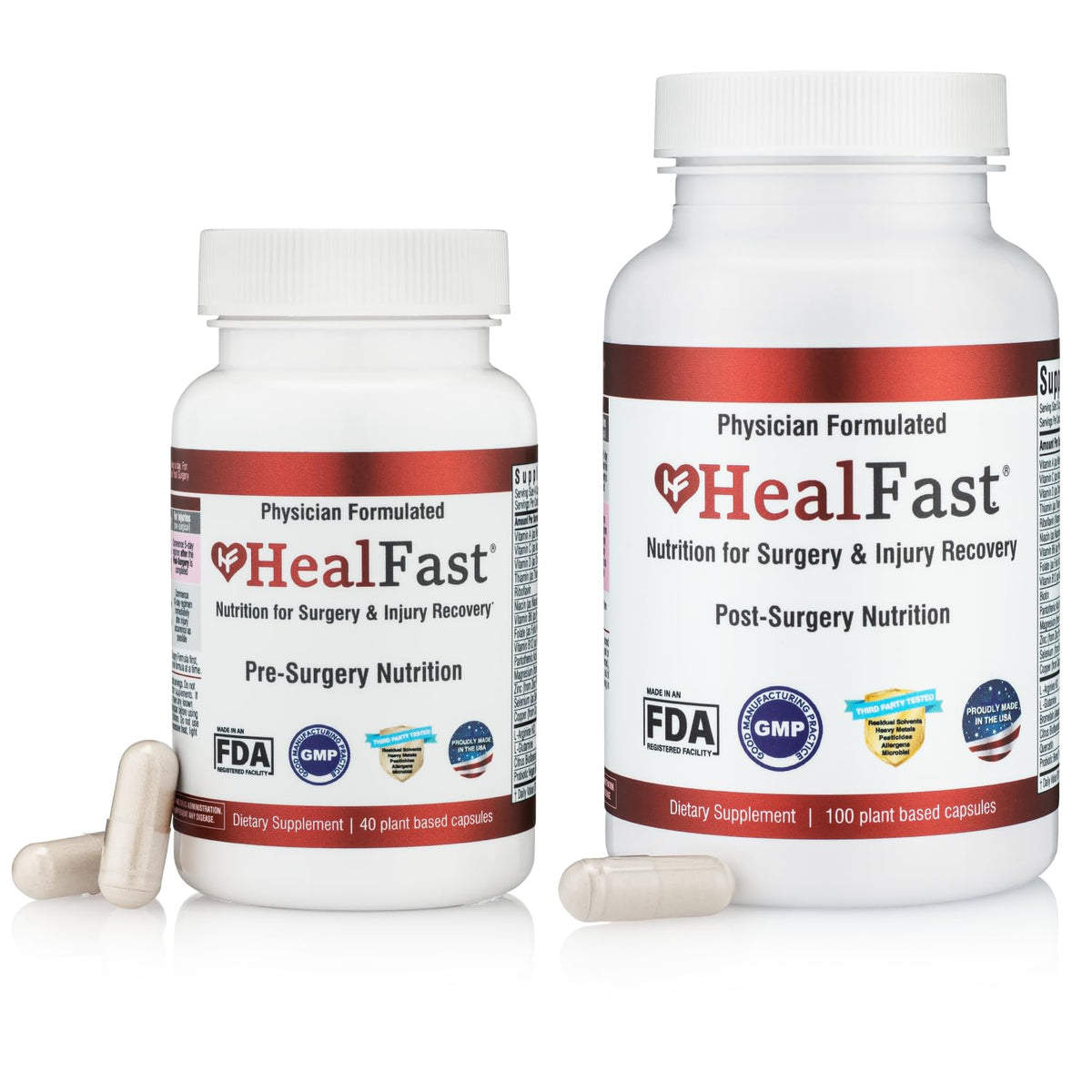 HealFast Complément de Récupération Post-Opératoire vue de face