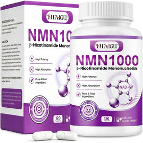 HEALGUT Complément NMN 1000mg capsules végétales vue avant